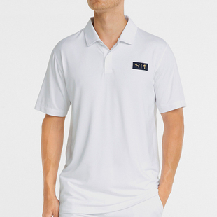 彪马官方正品 新款 Puma 2024夏季 男士 运动透气休闲简约POLO衫