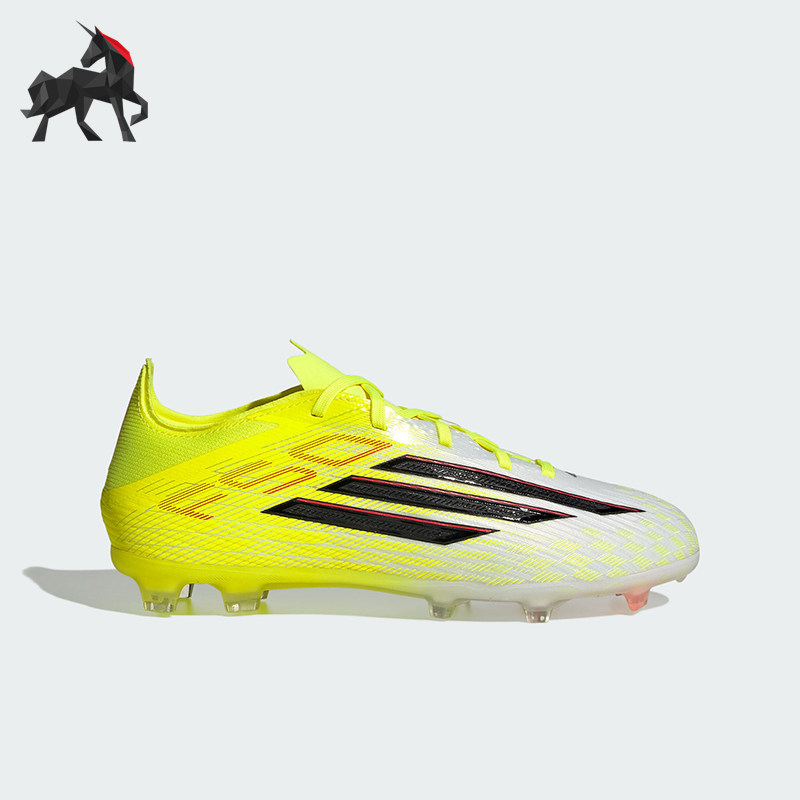 Adidas/阿迪达斯正品F50 ELITE FG儿童训练低帮耐磨足球鞋JR8965