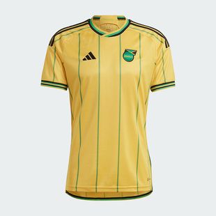 Adidas/阿迪达斯正品牙买加队男子运动短袖球衣HT7122