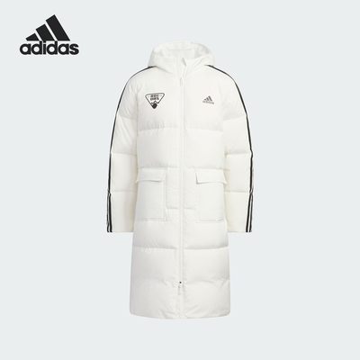 阿迪达斯正品大童保暖羽绒服