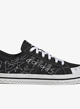 Adidas/阿迪达斯正品26夏neo BRAVADA男女同款休闲帆布板鞋HP3167