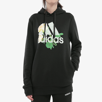 Adidas/阿迪达斯正品卫衣女 新款运动宽松连帽长袖外套 FI7888