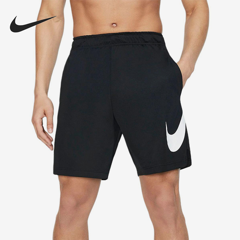 Nike/耐克正品2025男士耐穿松紧腰透气印花运动短裤CN9773-010