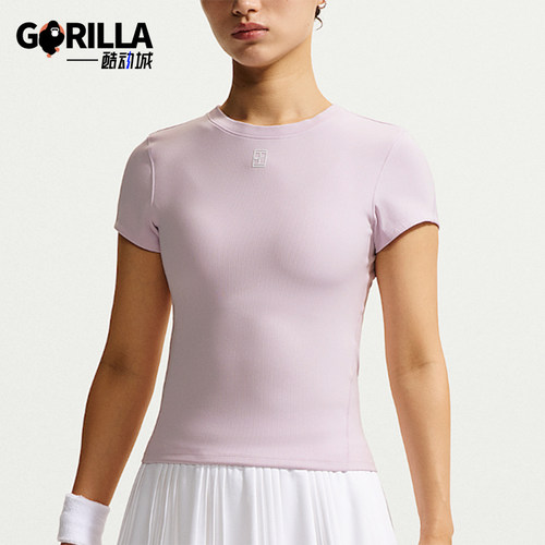 Nike/耐克正品Court Advantage女士修身网球短袖HQ2995-583
