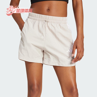 透气运动短裤 Adidas JC8165 女士宽松经典 新款 阿迪达斯正品 夏季