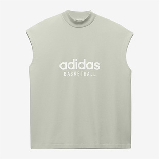 TEE情侣款 26夏BASKETBALL 运动背心IA3444 阿迪达斯正品 Adidas