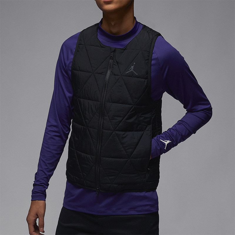 Nike/耐克正品JORDAN男士简约梭织保暖运动棉马甲FB3266-010,运动服/休闲服装,棉马甲,淘宝优惠券,粉丝福利购,淘宝优惠卷