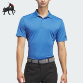 阿迪达斯正品 POLO衫 夏季 翻领训练休闲针织短袖 IU4437 男士 Adidas