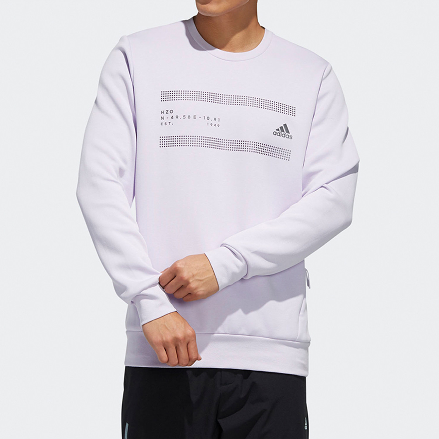 Adidas/阿迪达斯正品 春季新款男子休闲运动型格卫衣 FM9390