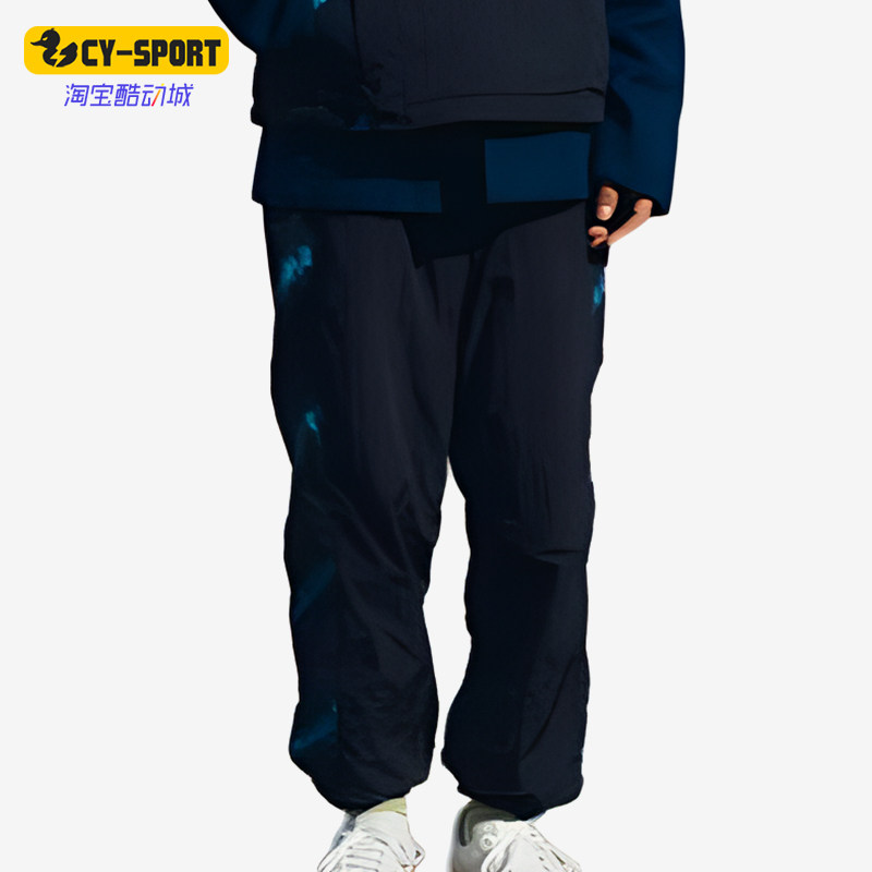 Puma/彪马正品男女蓝色长裤蓝染松紧腰休闲经典休闲裤623673-16