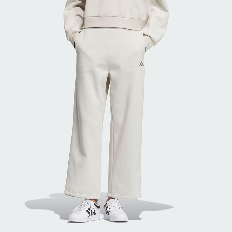 Adidas/阿迪达斯正品FLEECE PNT女士运动针织休闲日常长裤KC0051