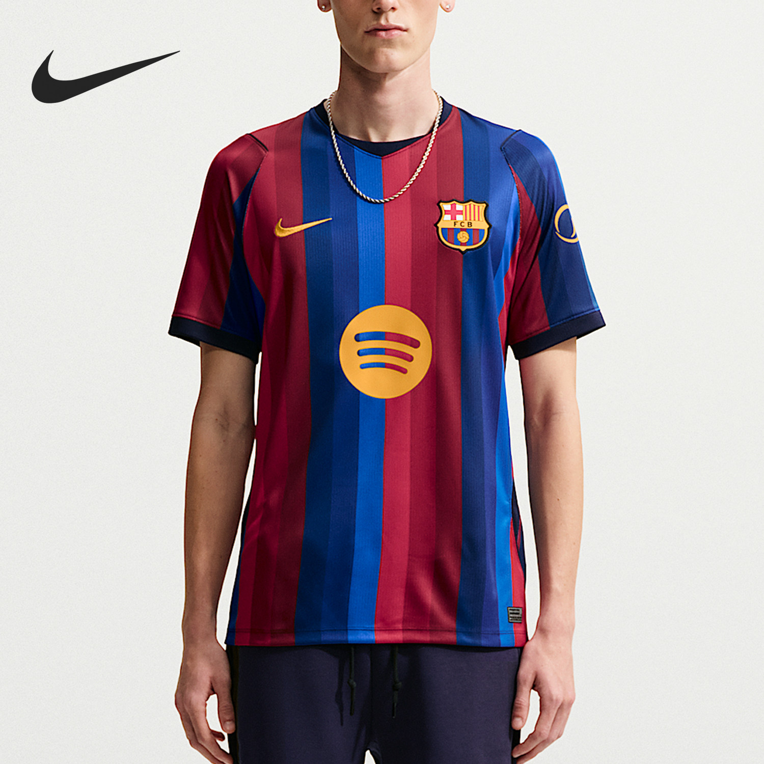 Nike/耐克官方正品男士运动休闲舒适透气足球短袖T恤II1872-683