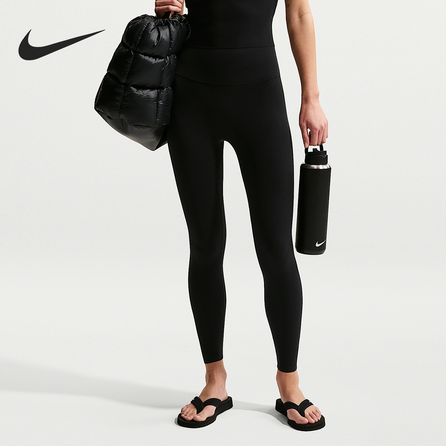 Nike/耐克官方正品2026春季款女士高腰九分紧身长裤II5234-010