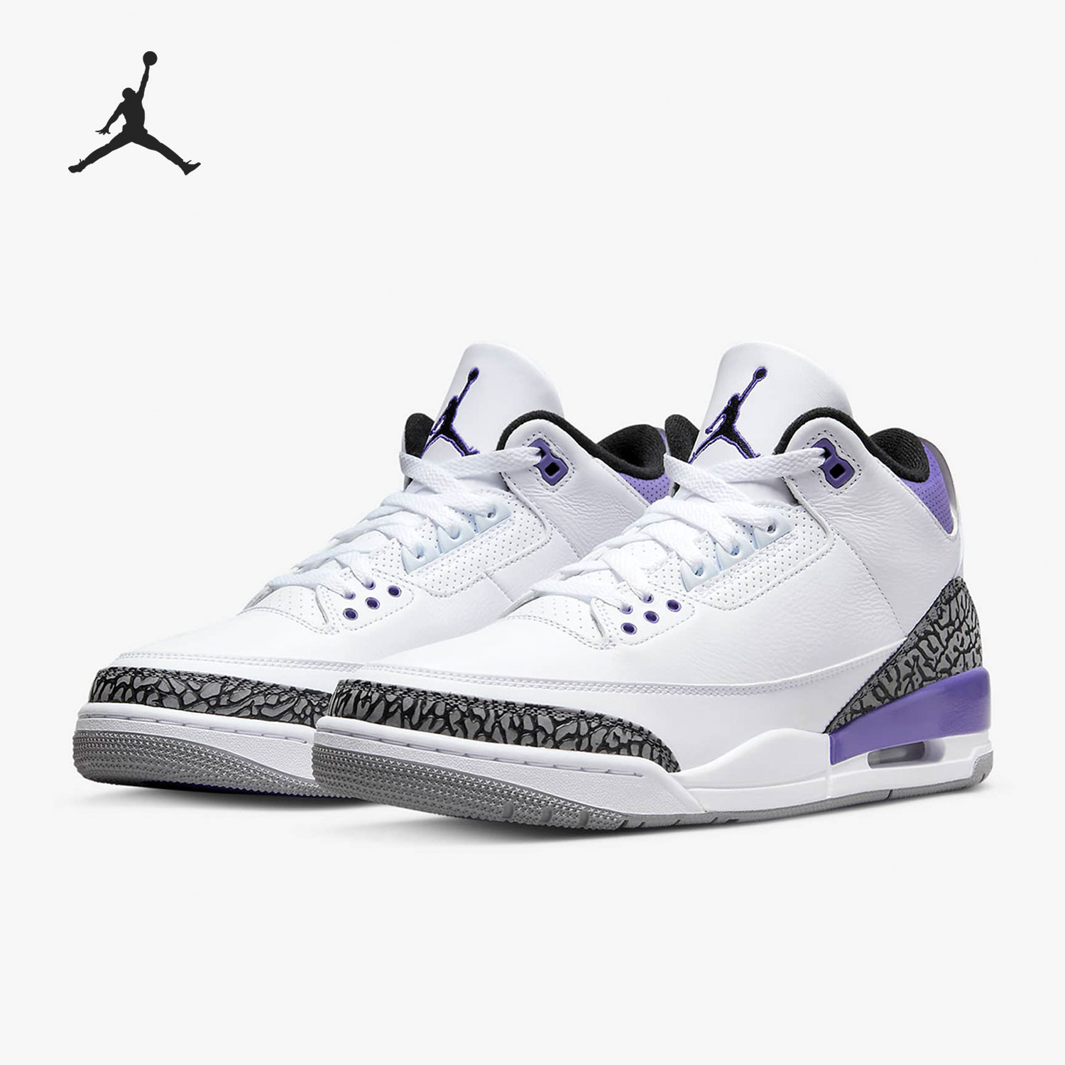 Nike/耐克官方正品AIR JORDAN3 RETRO男子减震篮球鞋CT8532-105