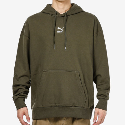 Puma/彪马正品当季新款男子休闲舒适运动透气套头衫 533114-44