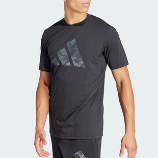 舒适运动休闲圆领短袖 Adidas T恤IM7451 男士 新款 阿迪达斯正品 春季