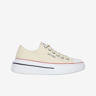 女士简约低帮轻盈耐磨帆布鞋 Skechers 新款 斯凯奇正品 春季