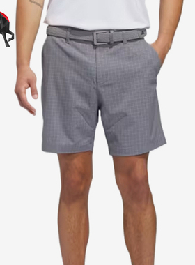 Adidas/阿迪达斯正品Ultimate365新款男灰色经典高尔夫短裤JY5333