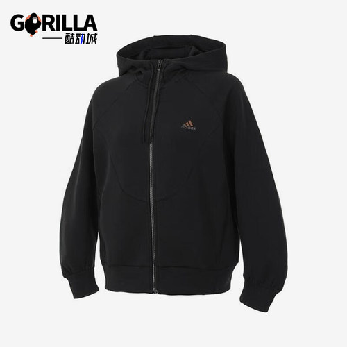 Adidas/阿迪达斯正品MWDKFZHD女士经典连帽休闲运动外套JX6838
