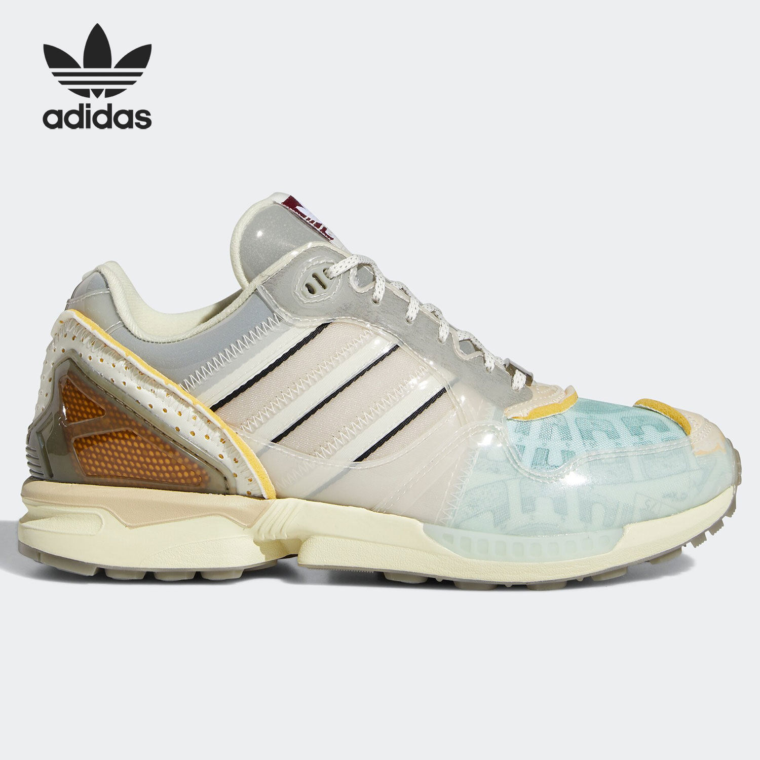 Adidas/阿迪达斯正品三叶草 ZX 6000 男女同款休闲运动鞋G55409