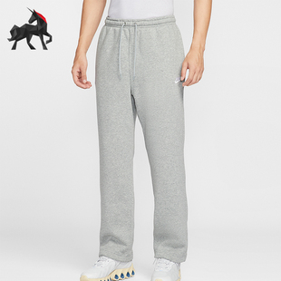 Nike/耐克正品Club男士加绒新款针织休闲直筒运动长裤FN3732-063