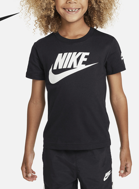 Nike/耐克正品当季新款小童运动夏季透气短袖T恤DX7633-010