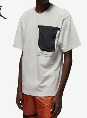 Nike/耐克正品JORDAN夏季新款男子印花舒适短袖DM1389-030