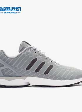 Adidas/阿迪达斯正品三叶草ZX FLUX男子运动轻便跑步鞋B24442