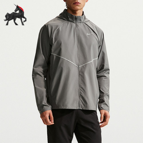 Nike/耐克正品Miler Repel 男士运动拒水跑步防晒夹克IF2370-084