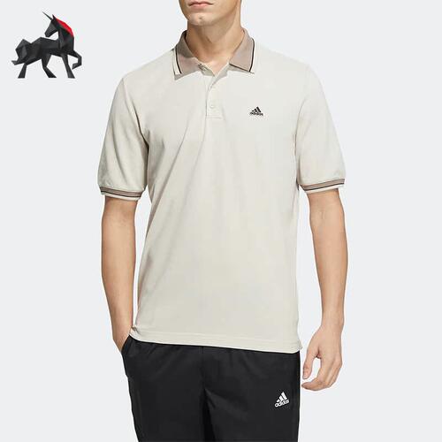 Adidas/阿迪达斯正品夏季男子运动休闲短袖POLO衫 HS4392
