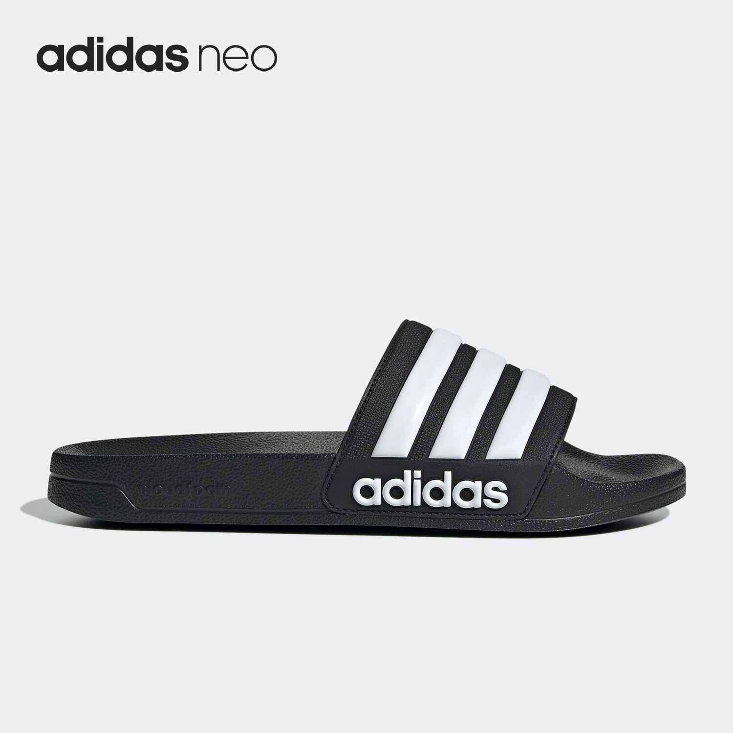 Adidas/阿迪达斯正品 NEO 男女舒适耐磨透气运动拖鞋 GZ5922