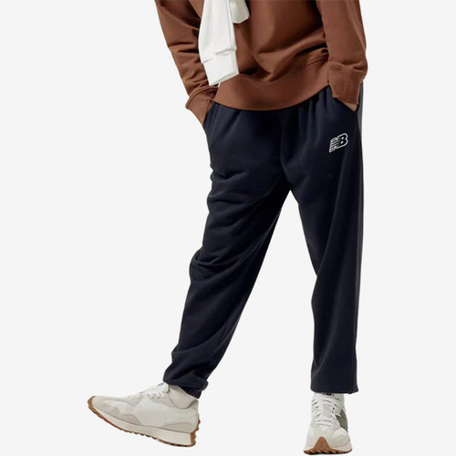 New Balance/NB正品新款男士经典简约束脚系带针织长裤MP33527-BK