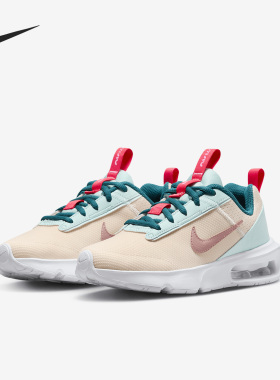 Nike/耐克正品Air max GS女子大童透气耐磨减震跑步鞋DH9393-800