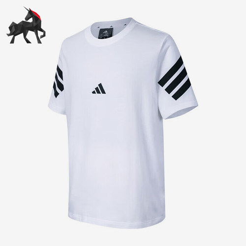Adidas/阿迪达斯正品M FI 3S REG T男士经典轻质短袖T恤JD4880