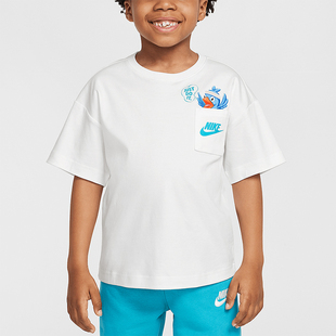 Nike/耐克正品Just Believe小童休闲经典剪裁日常短袖II3062-133