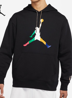 Nike/耐克官方正品JORDAN男子加绒运动连帽卫衣套头衫 DN1471-010