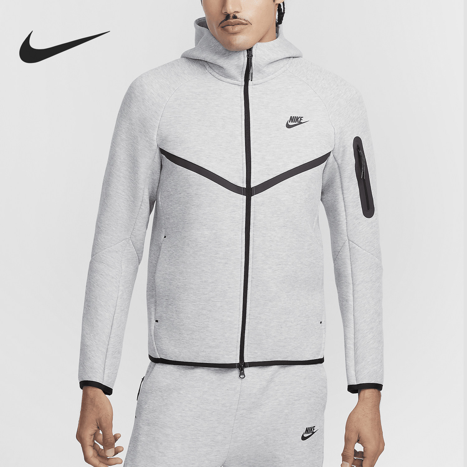 Nike/耐克官方正品24秋新款男士健身针织跑步连帽外套HV0950-063,运动服/休闲服装,运动茄克/外套,淘宝优惠券,粉丝福利购,淘宝优惠卷