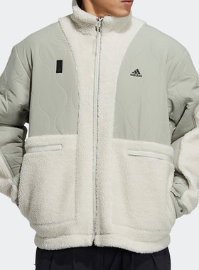 Adidas/阿迪达斯 正品休闲男子时尚透气运动夹克外套 H40244