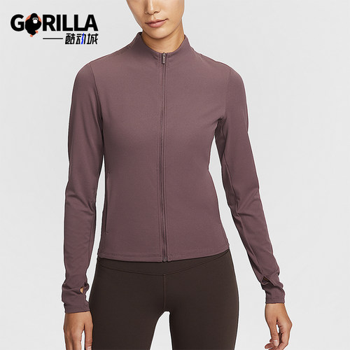 Nike/耐克正品2025女士立领透气印花经典运动休闲外套II3928-502