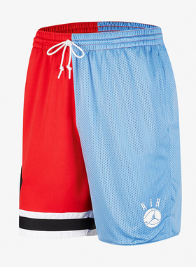 Nike/耐克正品JORDAN男士抽绳拼接休闲运动短裤C百搭Z2505-448