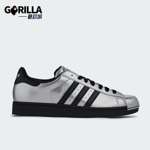 Adidas/阿迪达斯正品三叶草男女休闲经典贝壳头低帮板鞋KI9988
