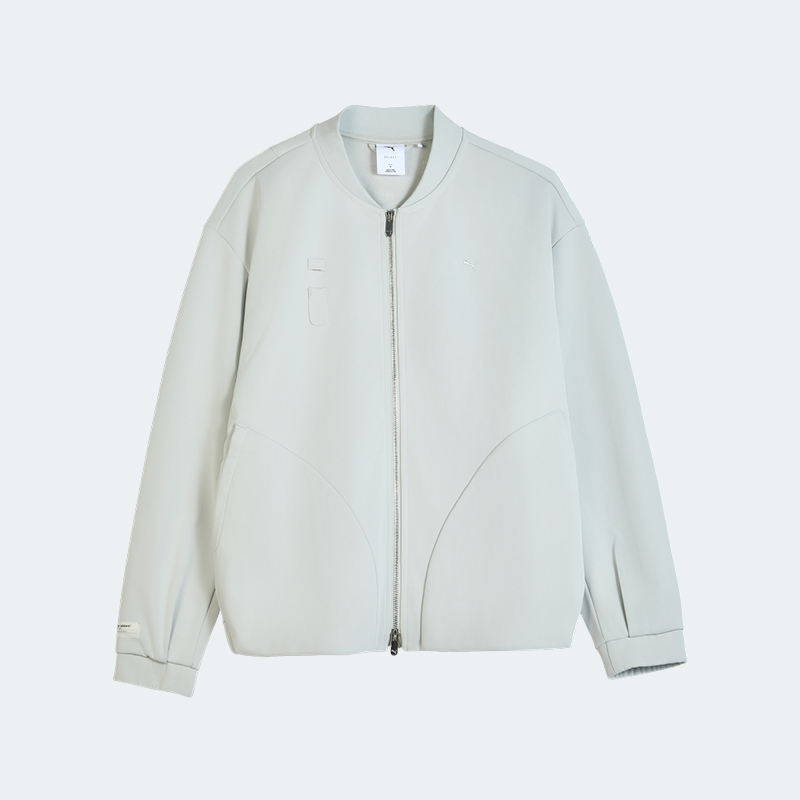 Puma/彪马正品2025秋季款男女日常针织立领复古运动外套633476-61