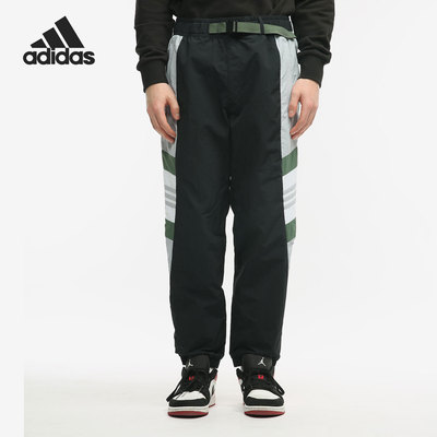 Adidas/阿迪达斯正品裤装男子梭织运动裤宽松休闲裤长裤 GU1742