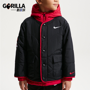 轻盈休闲夹克外套IU5334 秋冬小童保暖复古经典 010 耐克正品 Nike