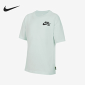 耐克正品 2024新款 大童柔软透气运动休闲短袖 Nike HF0329 394