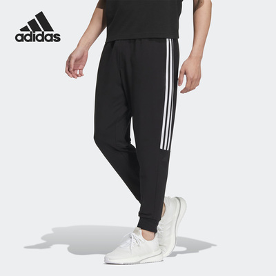 Adidas/阿迪达斯官方正品当季针织休闲男子运动长裤IA8182