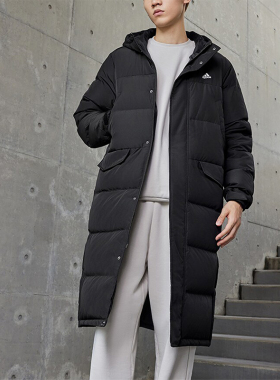 Adidas/阿迪达斯正品冬季新款男士保暖休闲运动羽绒服IV7558