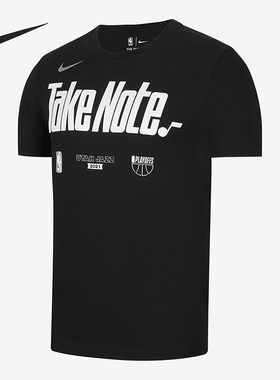 Nike/耐克正品犹他爵士队 NIKE NBA 男子运动短袖T恤 DR5024-010
