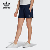 女子三叶草健身运动短裤 Adidas 夏季 新款 H56441 阿迪达斯正品