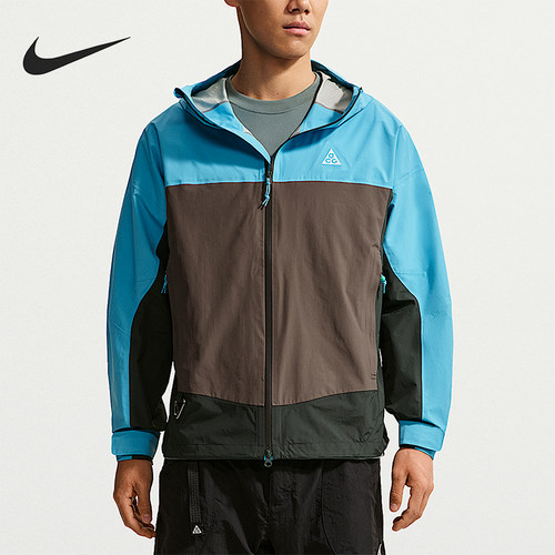 Nike/耐克正品ACG Morpho男士运动防水拉链复古冲锋衣HJ2688-416